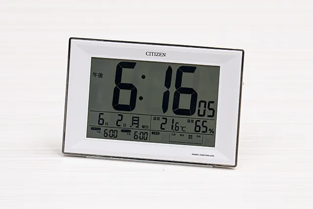 卓上時計の写真