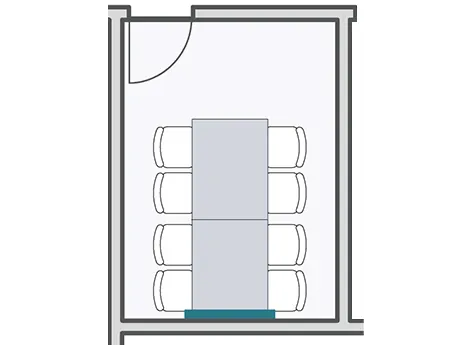 島形式のレイアウト