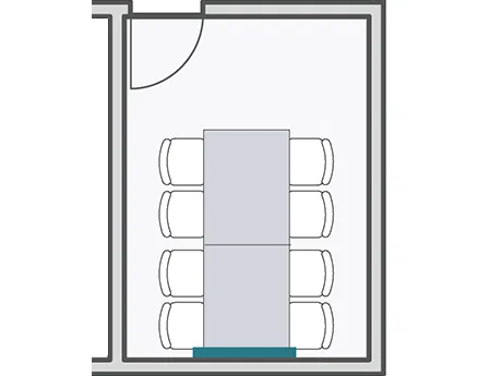 島形式のレイアウト