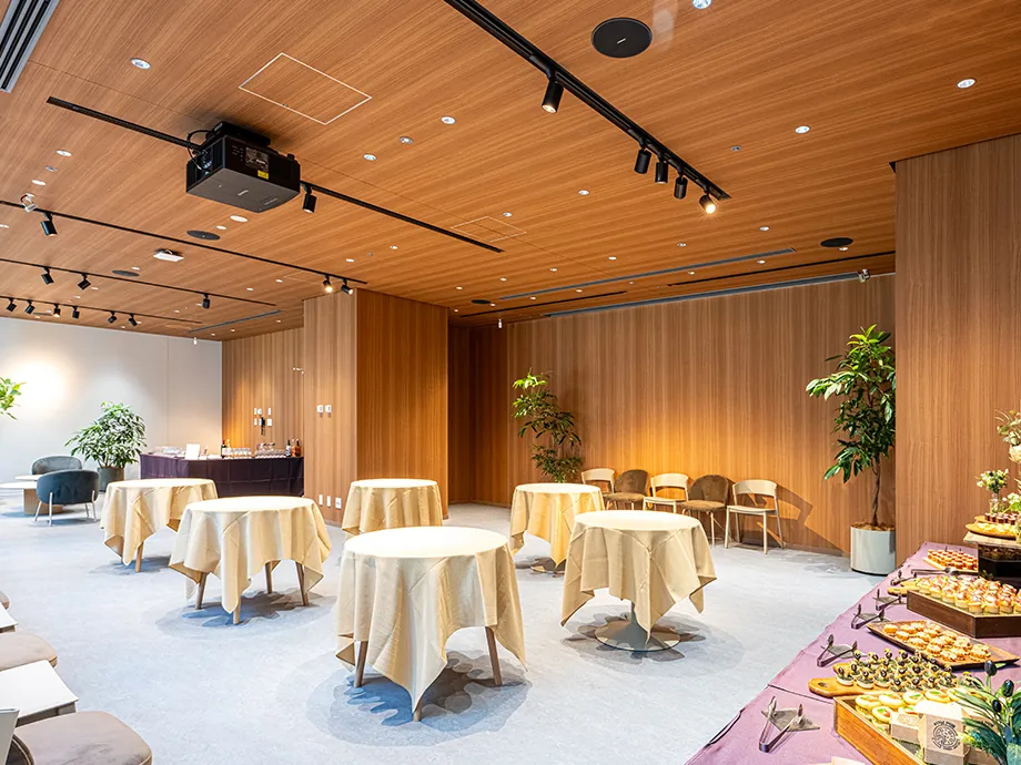 立食懇親会形式のイメージ